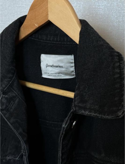 Джинсова куртка Stradivarius XS