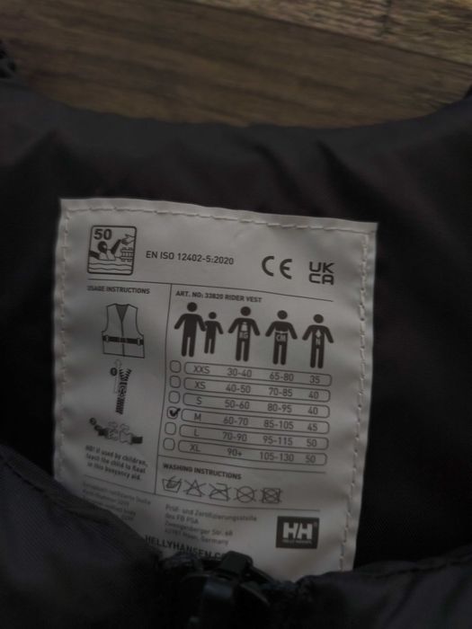 Kamizelka asekuracyjna Helly Hansen Rider red rozmiar M