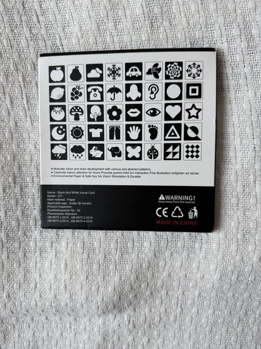 Чорно-білі контрастні картинки, контрастна чорно-біла  книга