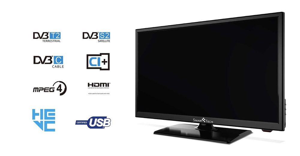 Tv Led 22 cale Smart Tech LE2219DTS Full Hd DVBT2/C/S2 Do ZK