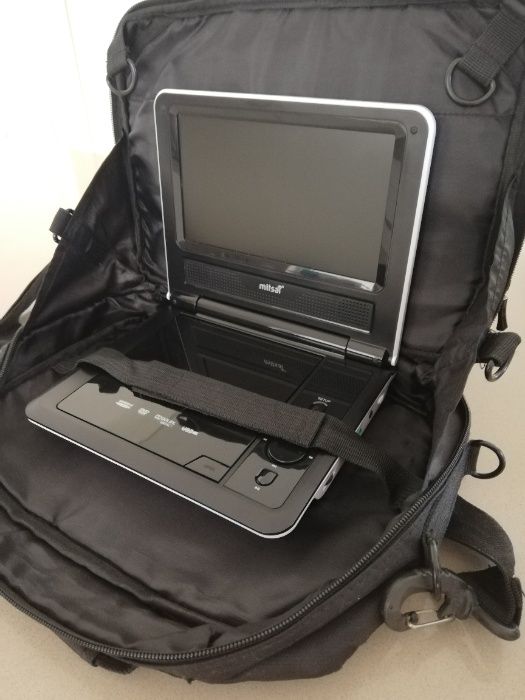 Leitor DVD + Bolsa Transportadora/Carro