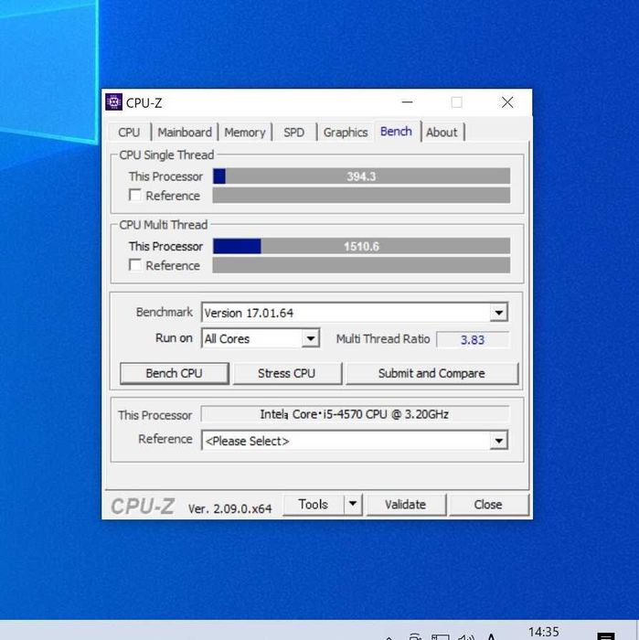 Процесор Intel Core i5-4570 3.20 GHz/6MB/5GT/s