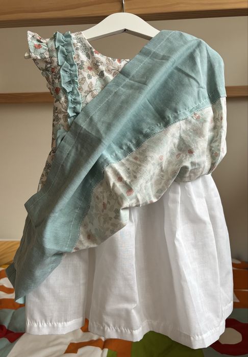 Vestido cerimónia primavera-verão novo | 3 anos