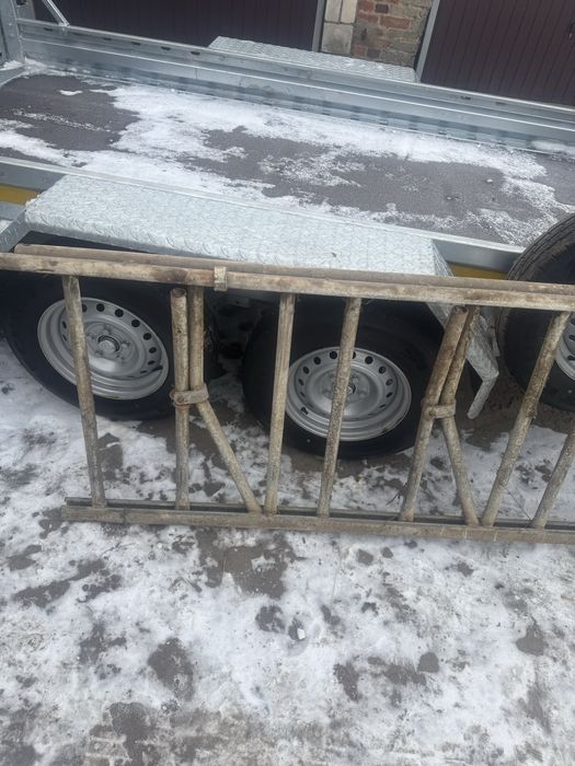 Ploty do bydla, drabina paszowa.