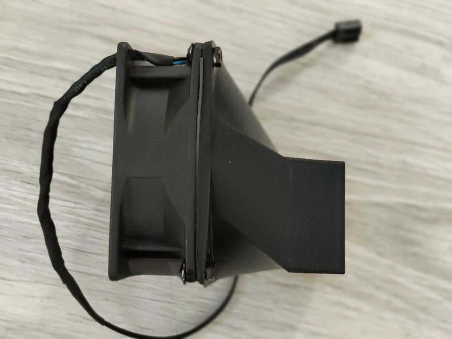 Chłodzenie NVIDIA Tesla P100 / V100 – tunel 3D + Sunon 79 CFM - Uniwersalny - Riser PCIe - FanControl