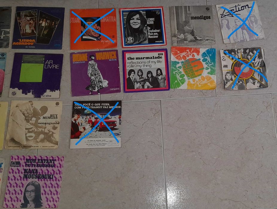 Discos de Vinil - Singles - 4 eur cada