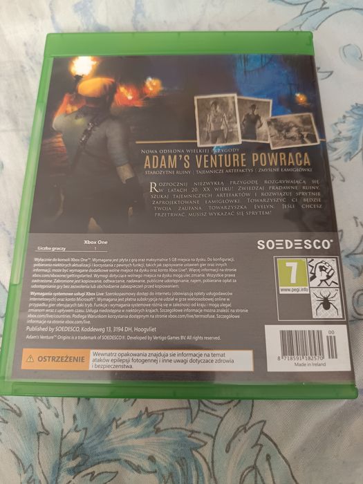 Adam's Venture Origins gra Xbox One