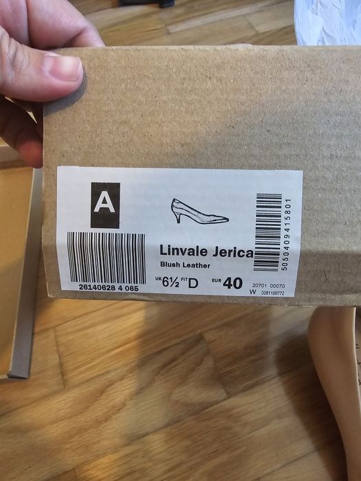 Sapatos Clarks Pele Linvale Jerica - Bege / Rosa Blush