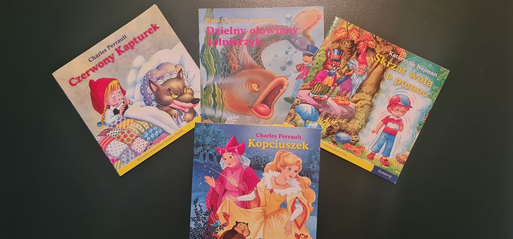 Kopciuszek, Czerwony Kapturek i inne