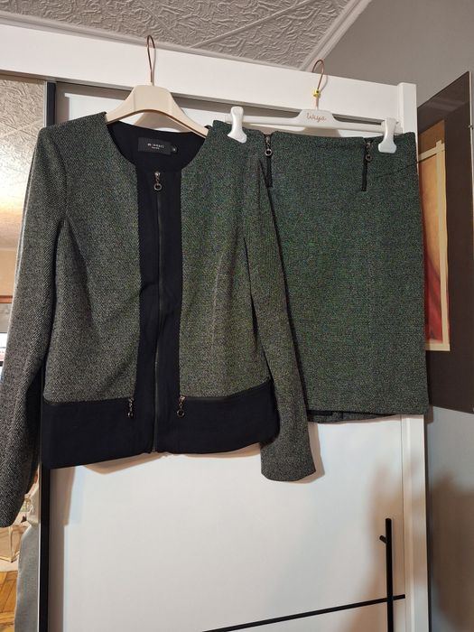 Garsonka komplet żakiet i spodnica Monnari