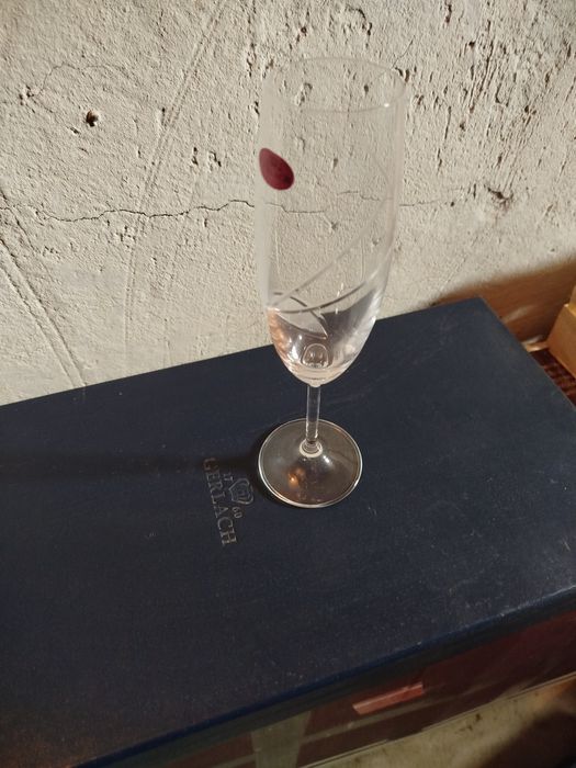 Kieliszki na szampana, Gerlach 12 sztuk sprzedam ,nowe!!!