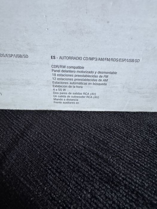 Auto Radio MP3 touch