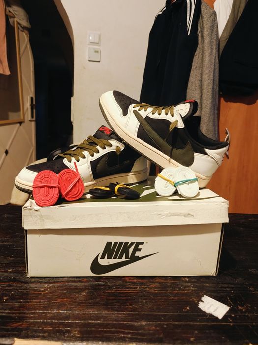 Nike Air Jordan 1 Low OG Olive Travis Scott EU 40