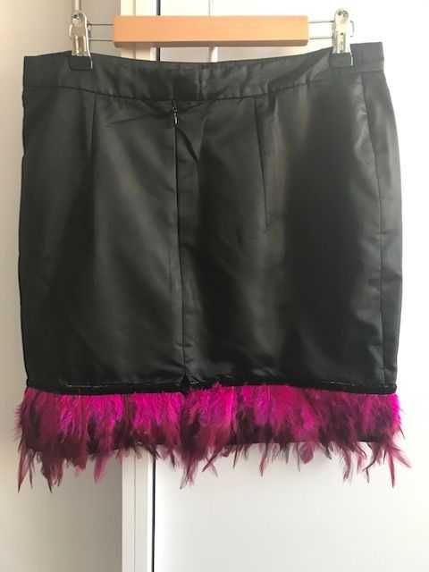 Airfield spodnica czarna piora marka premium M