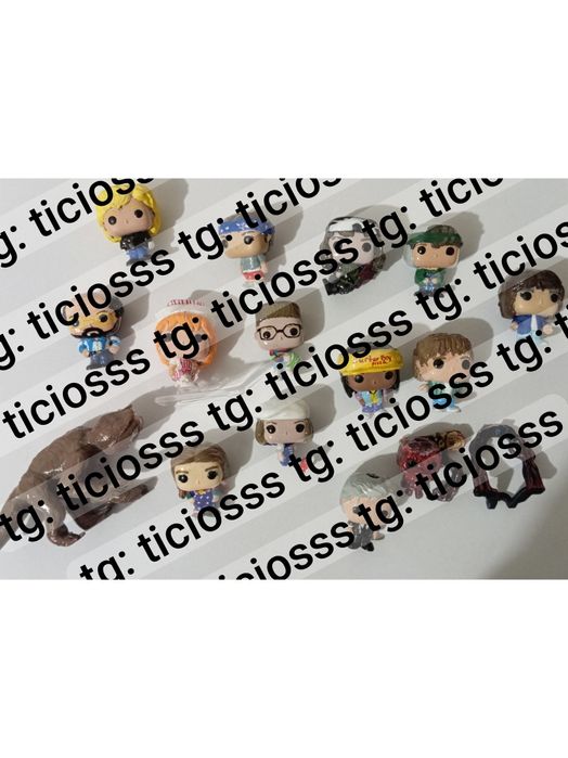 Едди Єдди Кастом Дивні дива Stranger Things  КіндерДжой Уилл Вілл