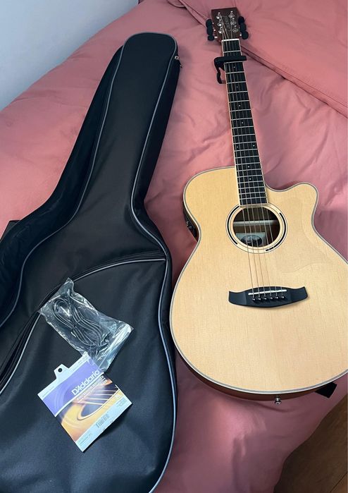 Tanglewood DBT SFCE OV Eletroacústico + Acessórios – Excelente estado