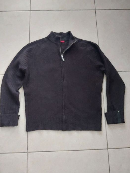 Sweter L Sand 100% wełna jagnięca męski