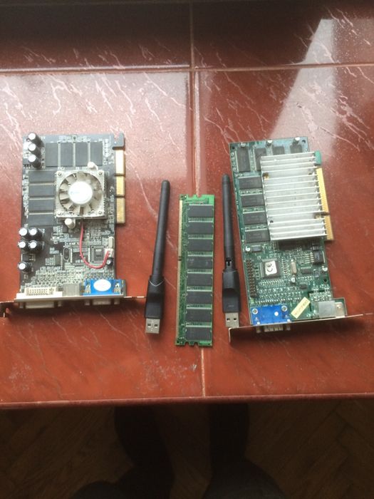Графічні карти память 1gb usb антенки wifi