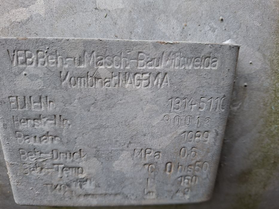 Niemiecki zbiornik 150l