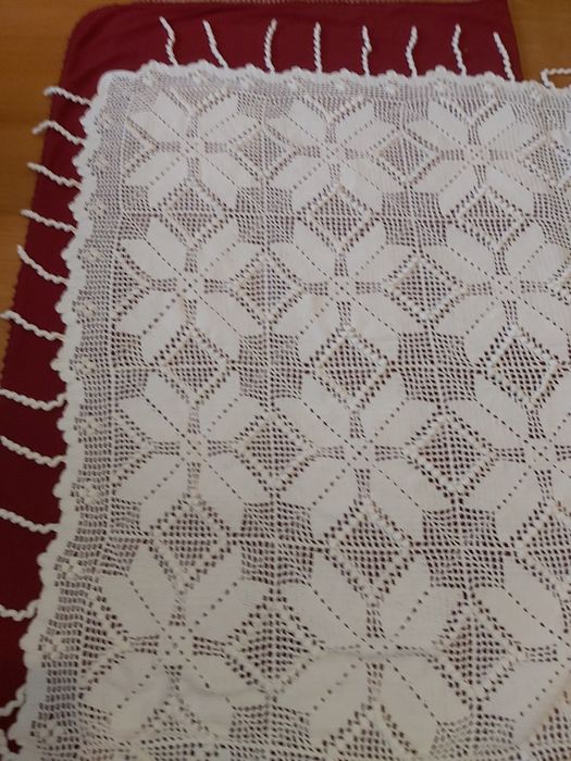 2 Colchas de RENDA, cama de casal