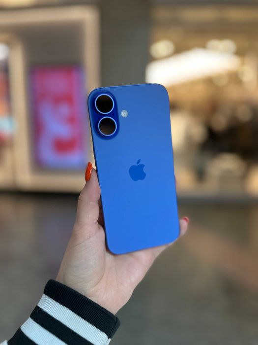 HIT CENOWY/iPhone 16 128GB eSIM/bateria 100%/gwarancja 24 msc/ZŁOTE TARASY