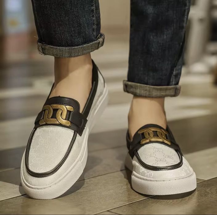 novos sapatos casuais de negócios para homens mocassins