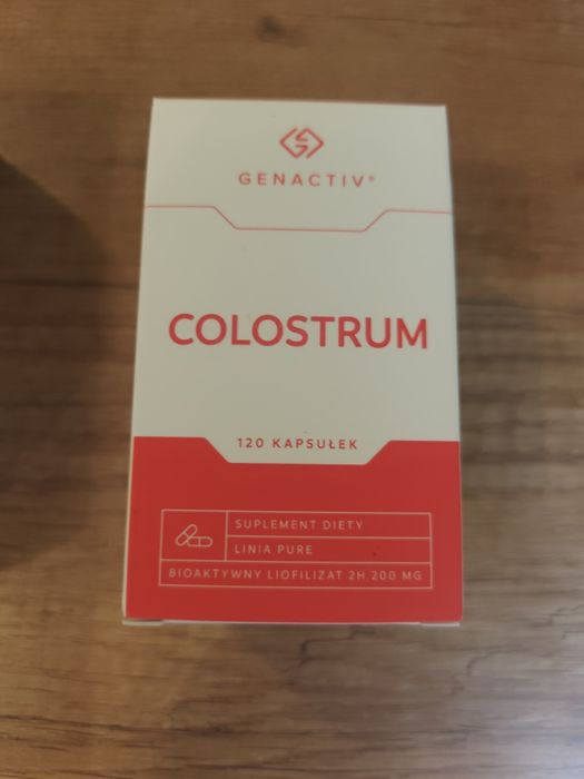 Colostrum Genactiv 120 kapsułek