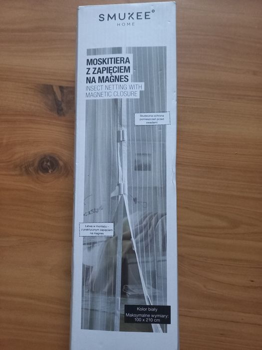 Moskitiera z zapięciem na magnes