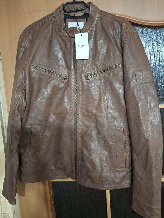 Kurtka skórzana męska Pepe Jeans rozm. M