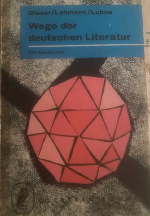 livro wege der deutschen literatur