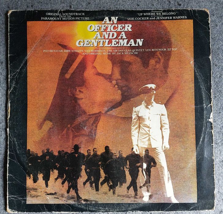 Vinil Banda Sonora Original do filme "Oficial e Cavalheiro"