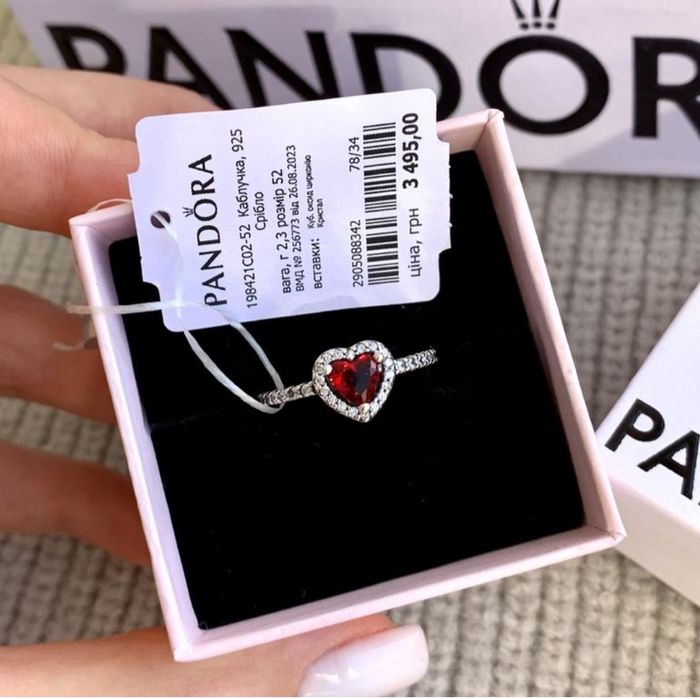 Каблучка Пандора кольцо pandora оригінал нова прикраса