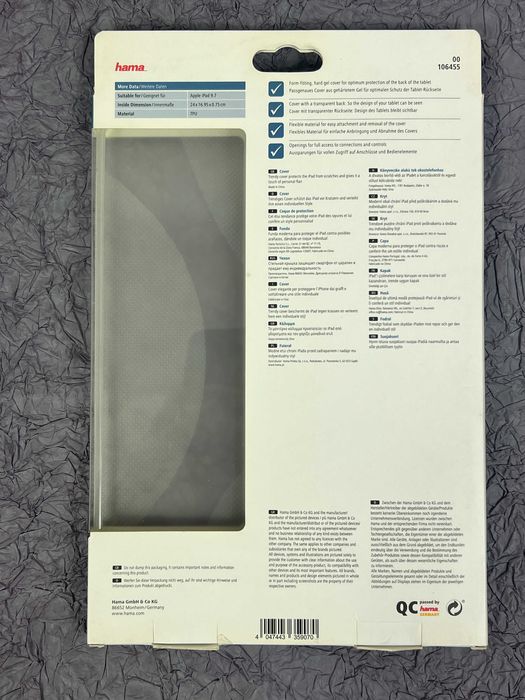 Etui Pokrowiec Plecki na Tablet Apple iPad 9,7 Hama