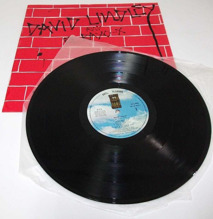 2 discos vinil + 1 DVD - Pink Floyd e David Lindley - pack