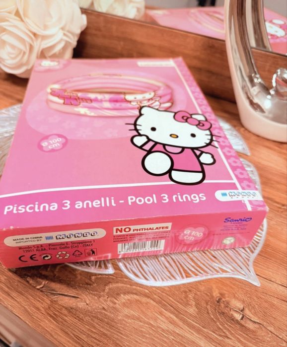 Sanrio Hello Kitty basen dmuchany * średnica 100cm