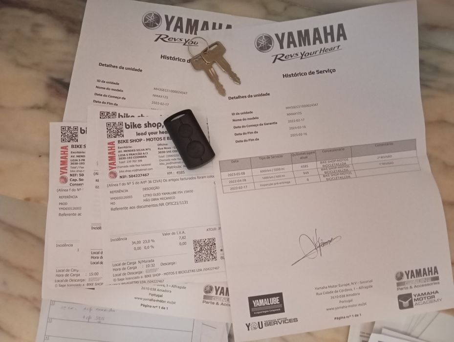 N Max 125 poucos km troco por Smart