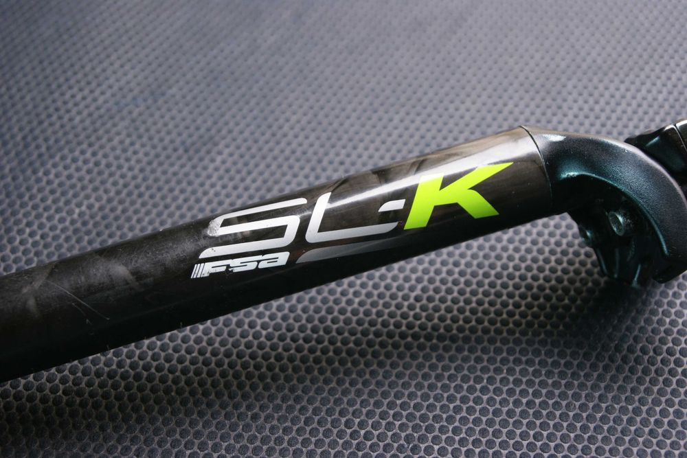 Sztyca  rura pod siodłowa + mostek  ahead  100   FSA   SLK - carbon