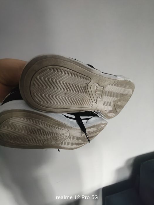 Trampki Nike czarno białe
