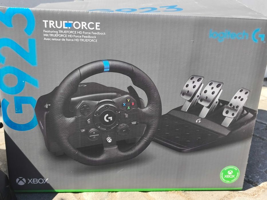 Logitech G923 com suporte