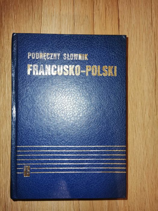 Bardzo gruby słownik francusko-polski ponad 1000 stron