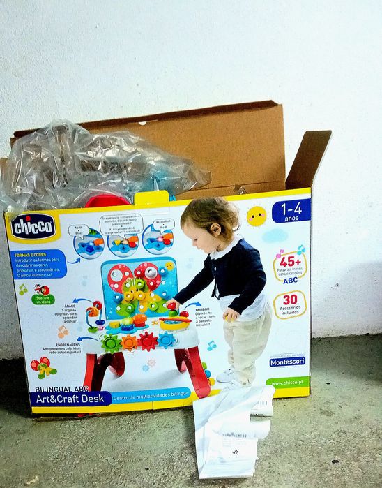 Mesa educativa para bebés Chicco Art&Craft desk (NOVA)