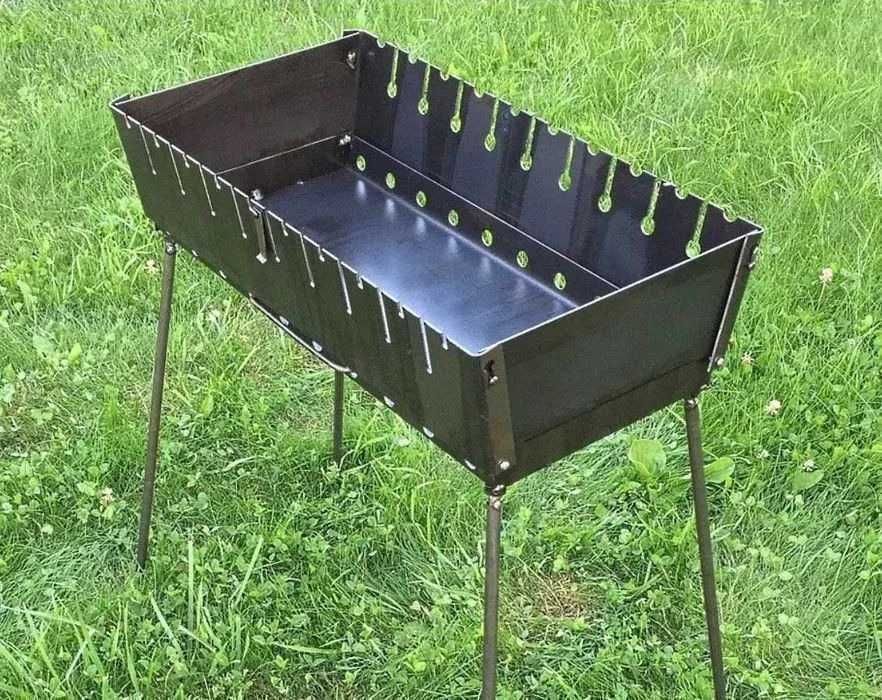 Мангал розкладний валіза 3мм‼️ Мангал чемодан 3мм казана барбекю