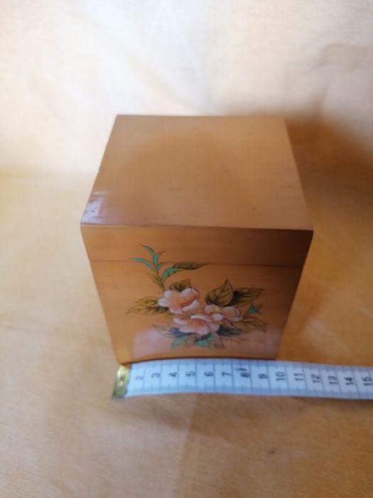 Caixa de chá vintage chinesa