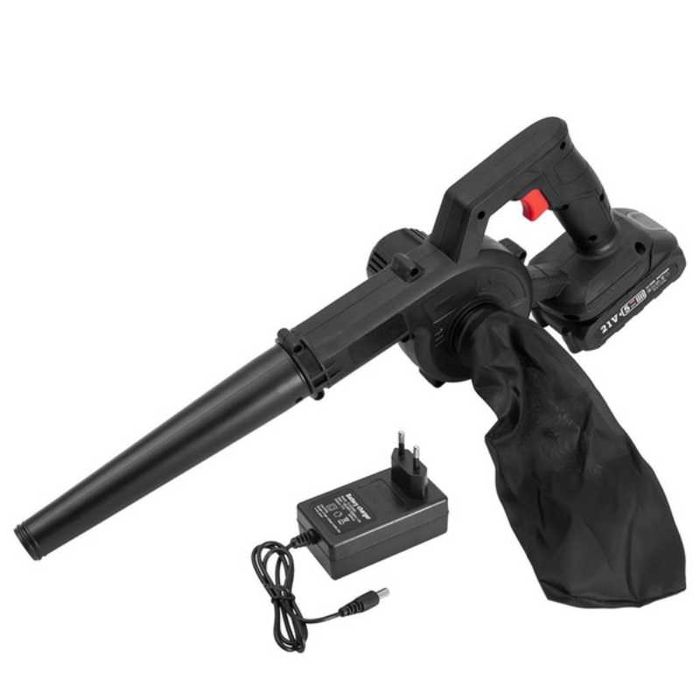 Воздуходувка 2 в 1 беспроводная электрическая для листьев, пылесборник