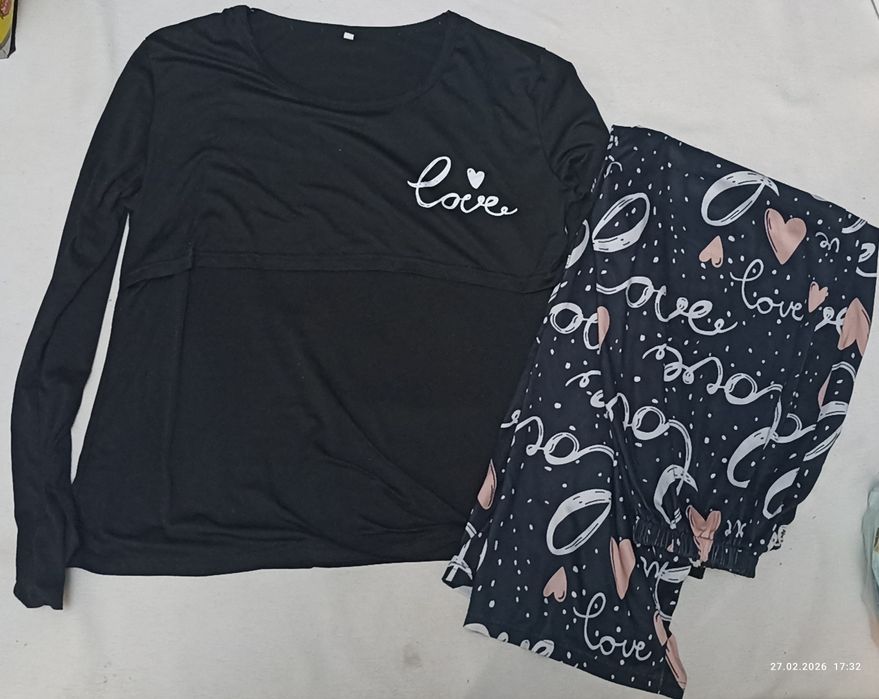 Пижама для беременных и кормящих