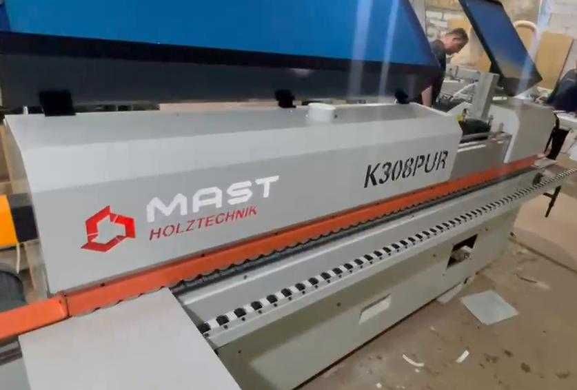 Кромкооблицювальний верстат MAST Holztechnik K308PUR автоматичний, 8 операцій