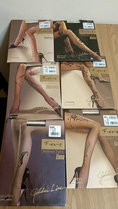 Rajstopy damskie lycra den 20 wzór