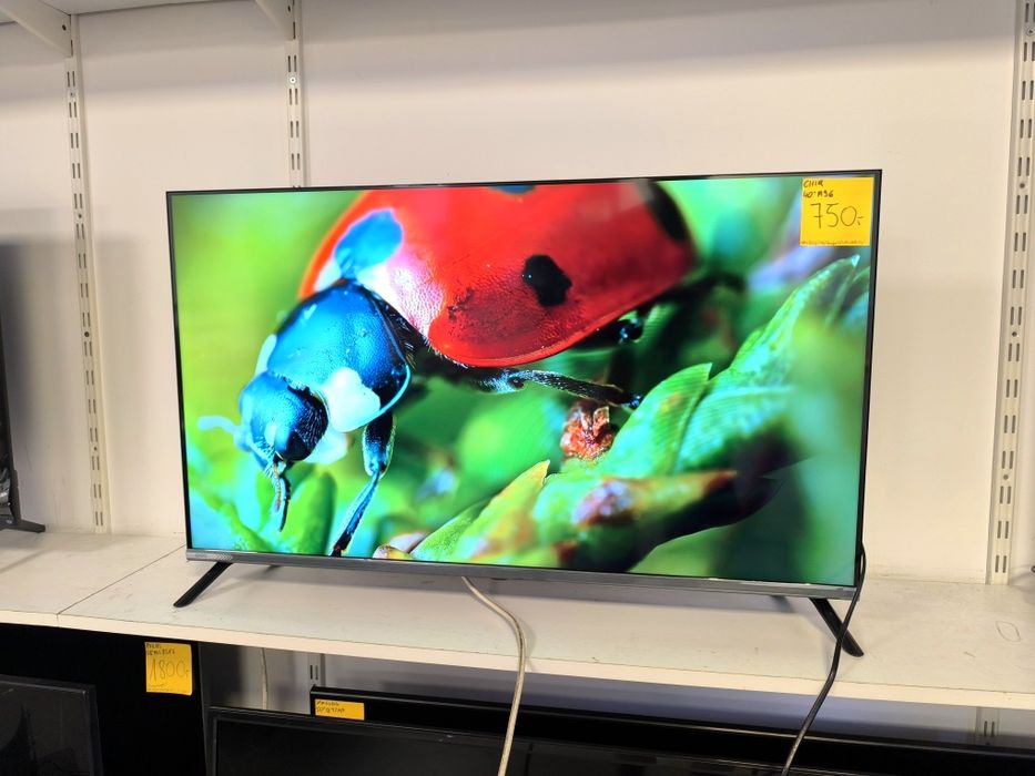 Nowy CHIQ 40 cali FULL HD hdr GoogleTV Smart WiFi DVB-T2 L40M9G gwarancja 12m telewizor
