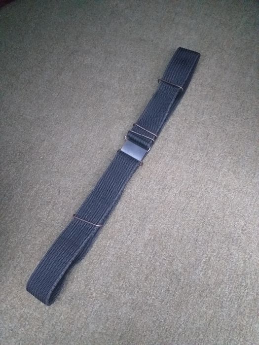 Pas parciany wojskowy czarny,militaria,WP,LWP,MW,OC,policja,demobil,S