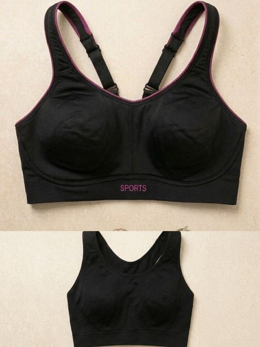2 Staniki sportowe biustonosz 75B